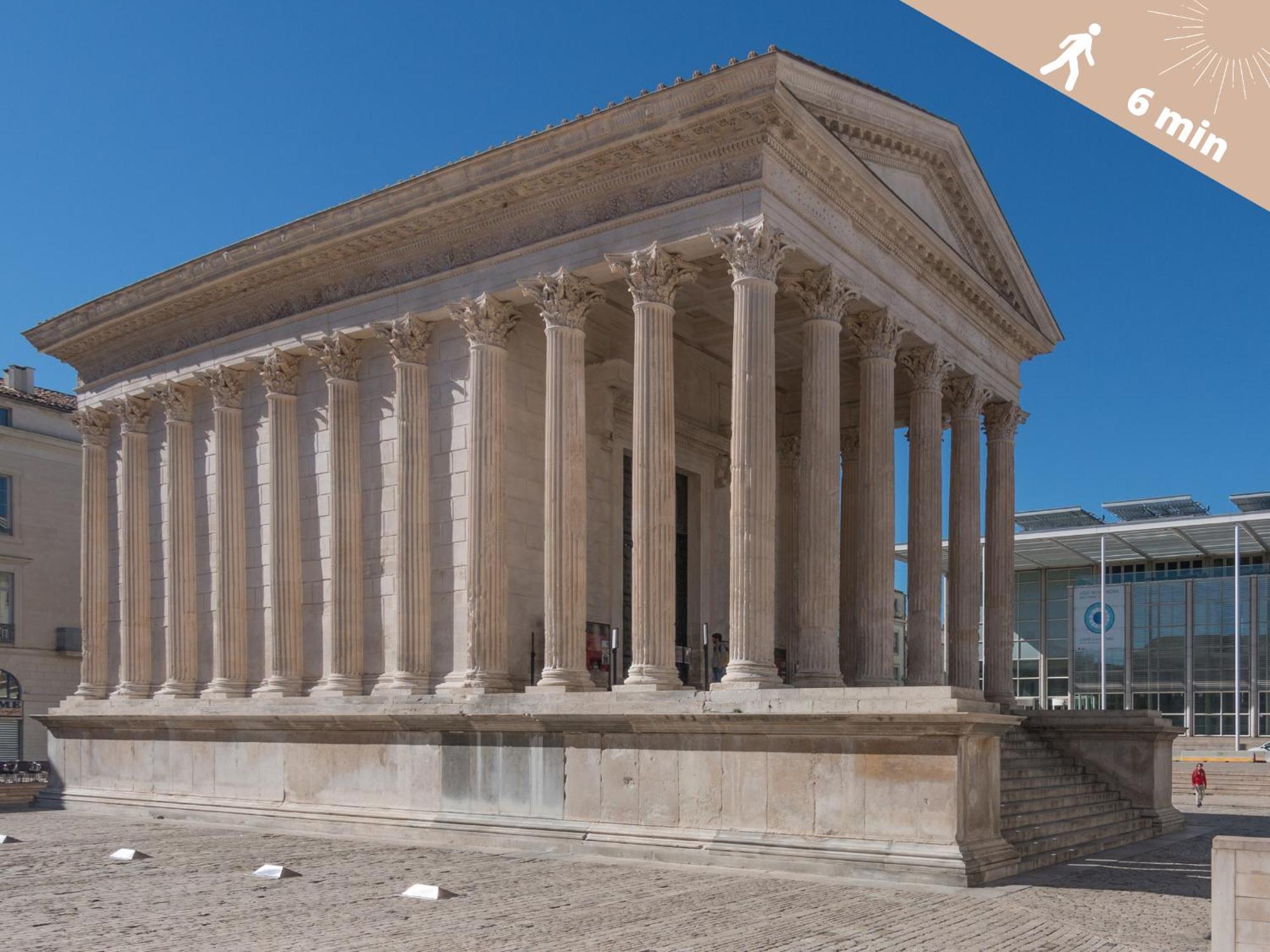 L'Atypique Coeur De Ville - Clim Et Parking Νιμ Εξωτερικό φωτογραφία